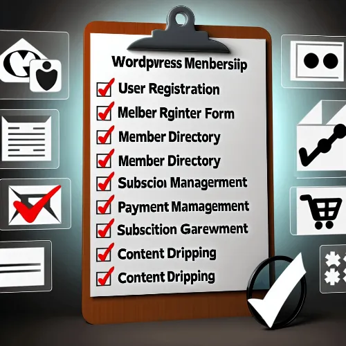 WordPress Membership Site Checklist